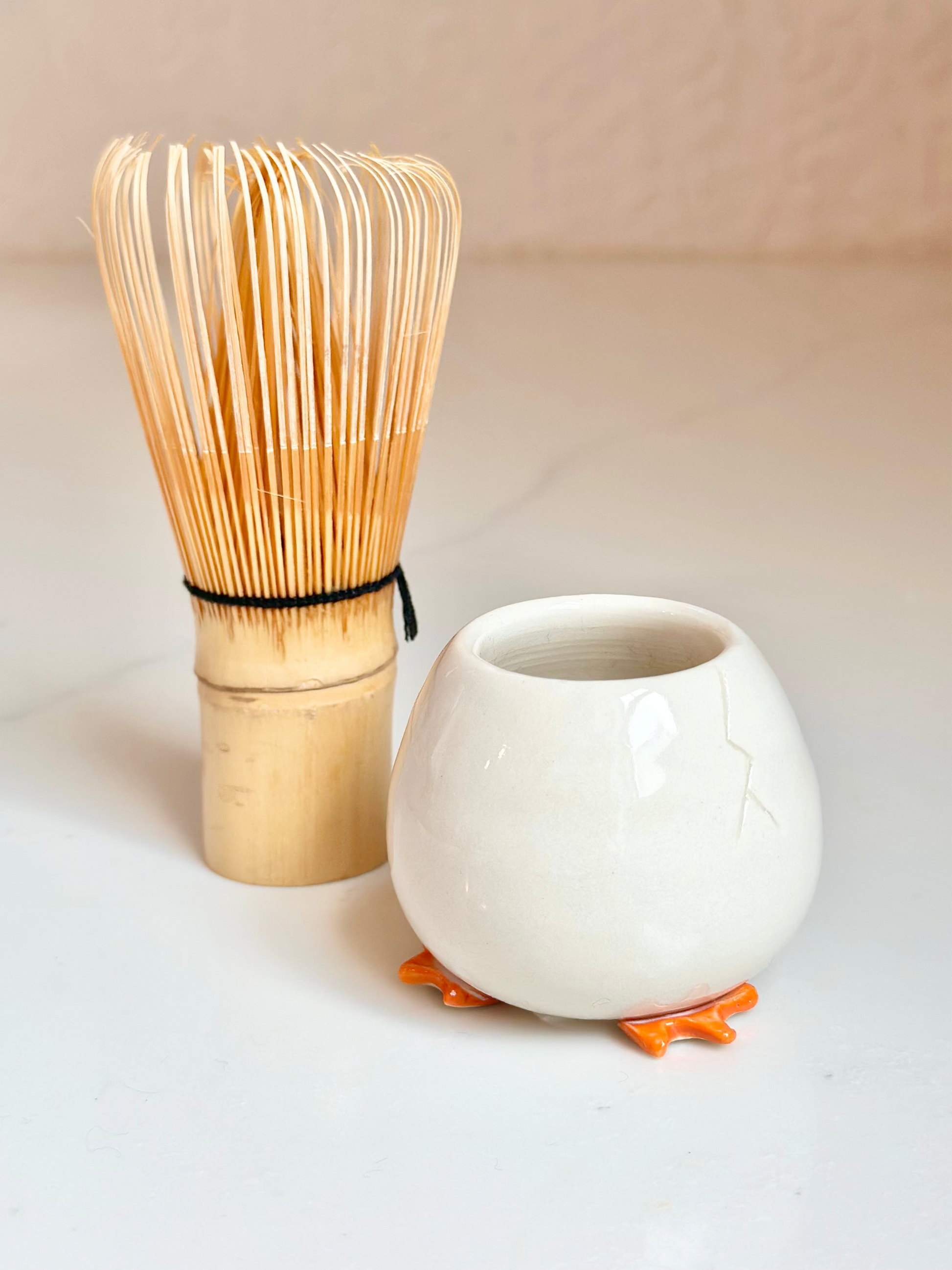 Matcha Whisk Stand - Ducky Egg