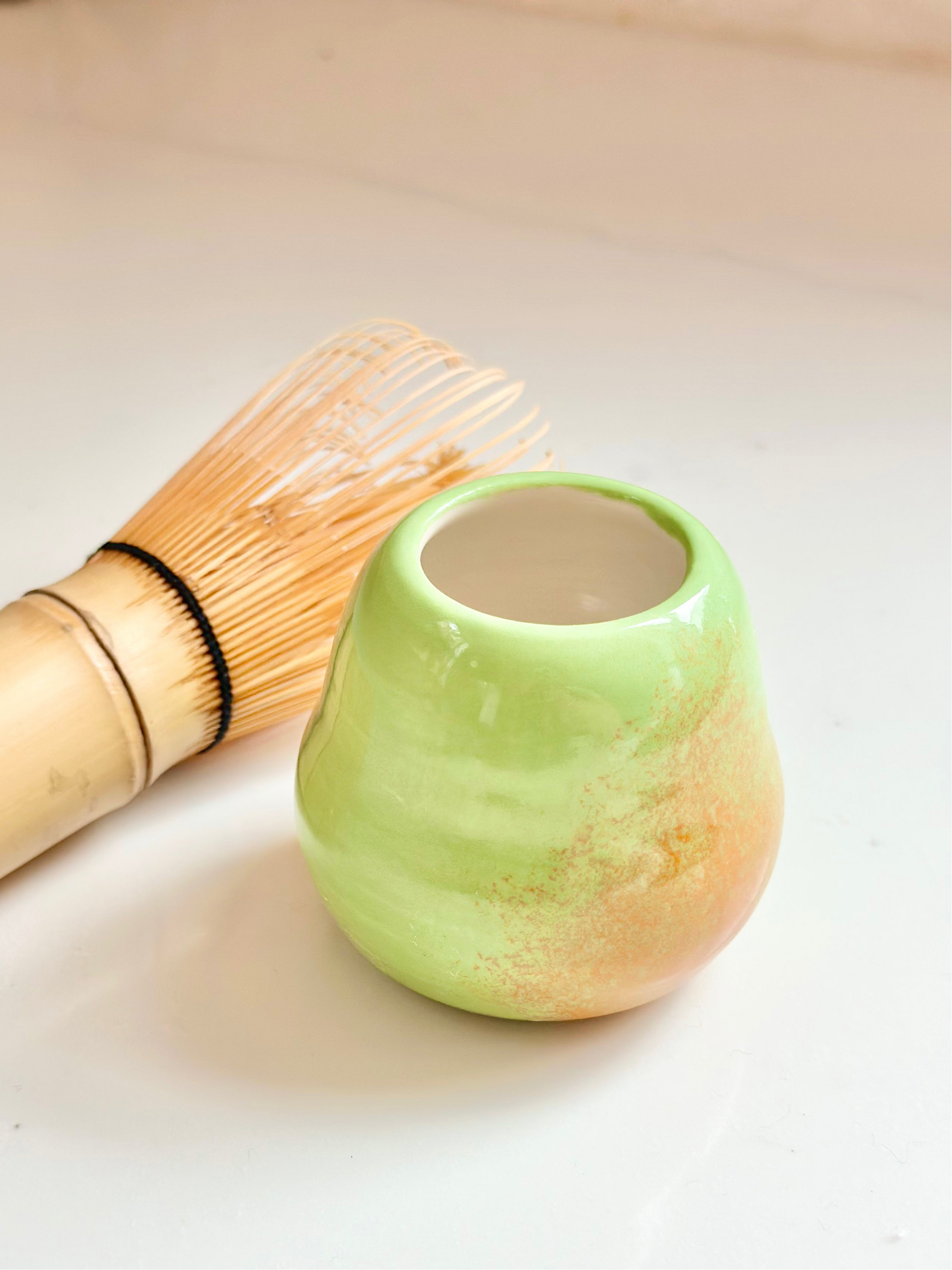 Matcha Whisk Stand - Pear
