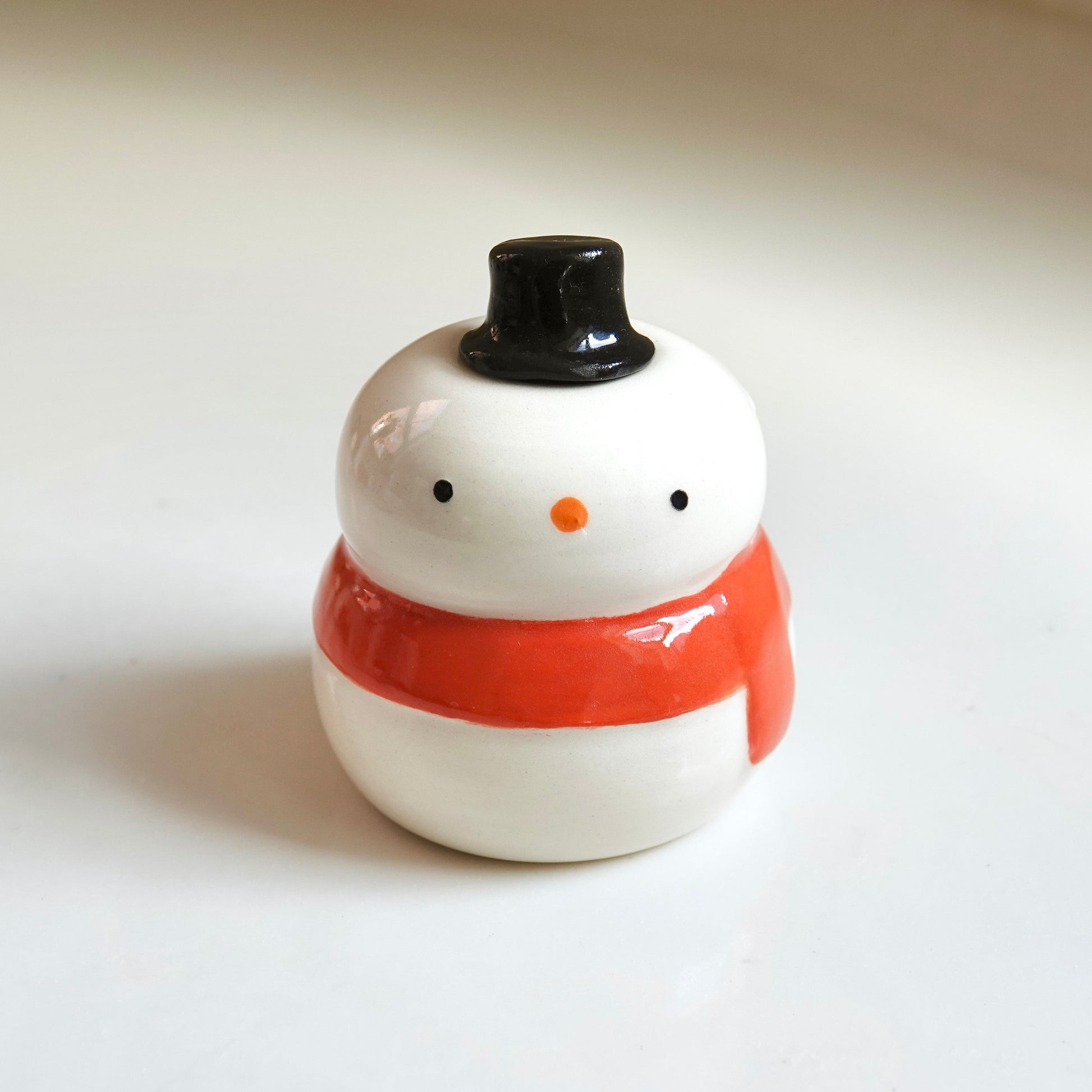 Matcha Whisk Stand - Snowman