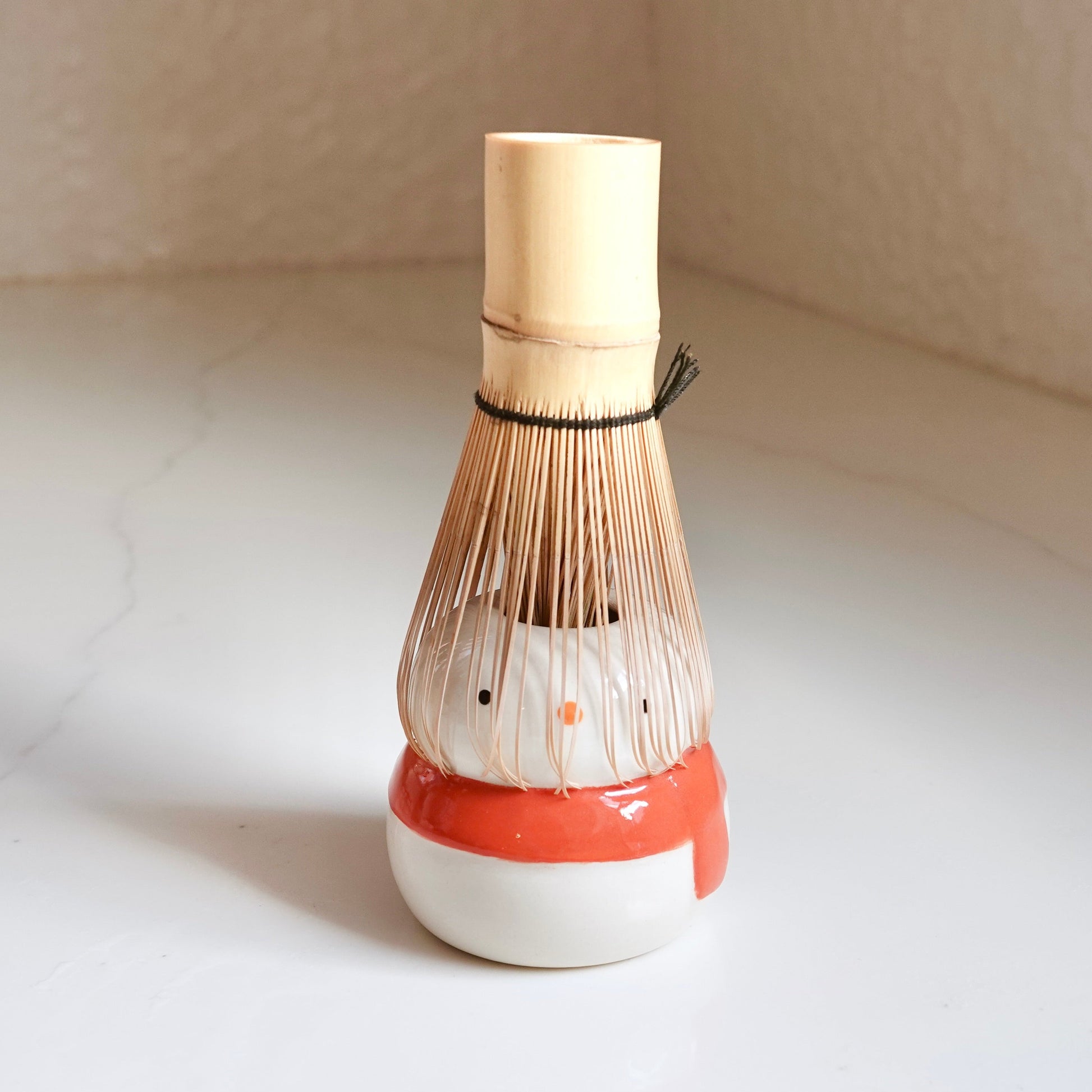 Matcha Whisk Stand - Snowman