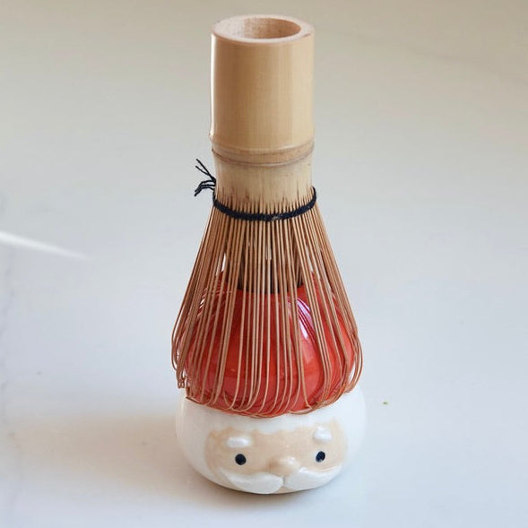 Matcha Whisk Stand - Santa Set