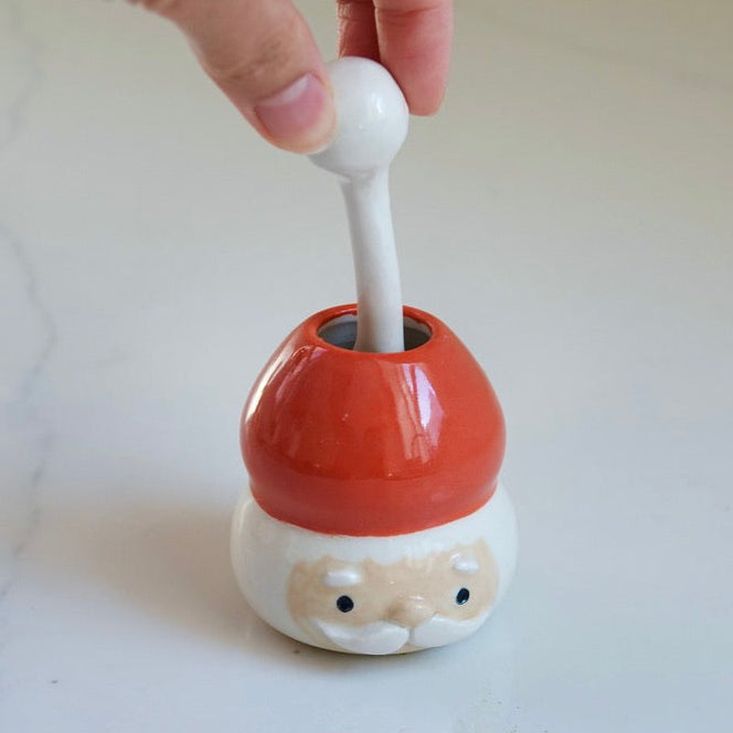 Matcha Whisk Stand - Santa Set