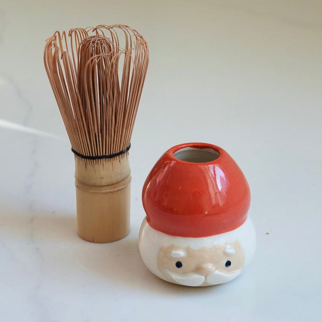 Matcha Whisk Stand - Santa Set