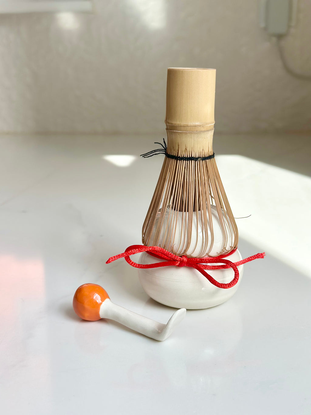 Matcha Whisk Stand + Scoop - New Year Mochi