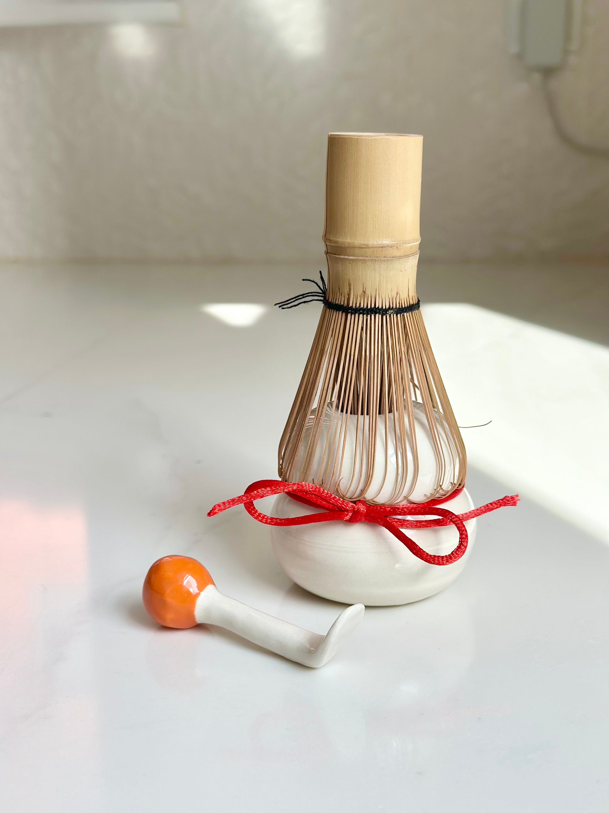 Matcha Whisk Stand + Scoop - New Year Mochi