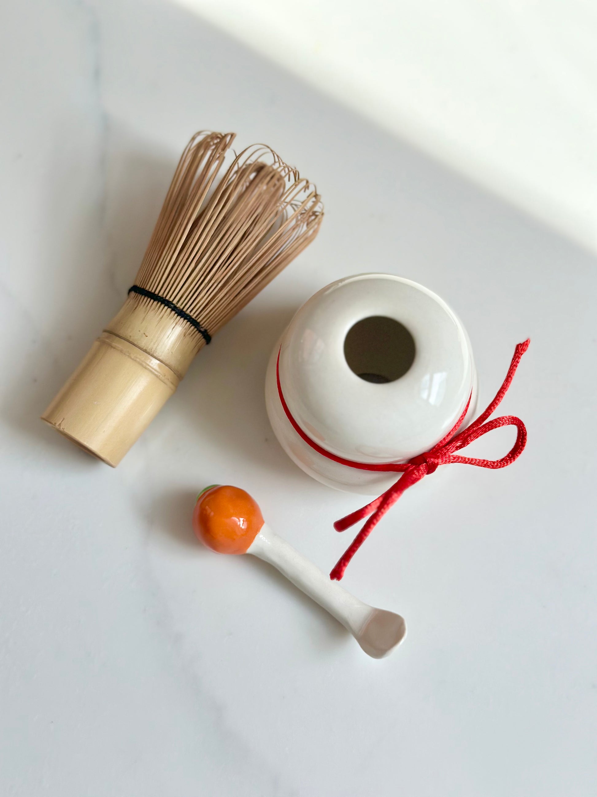 Matcha Whisk Stand + Scoop - New Year Mochi