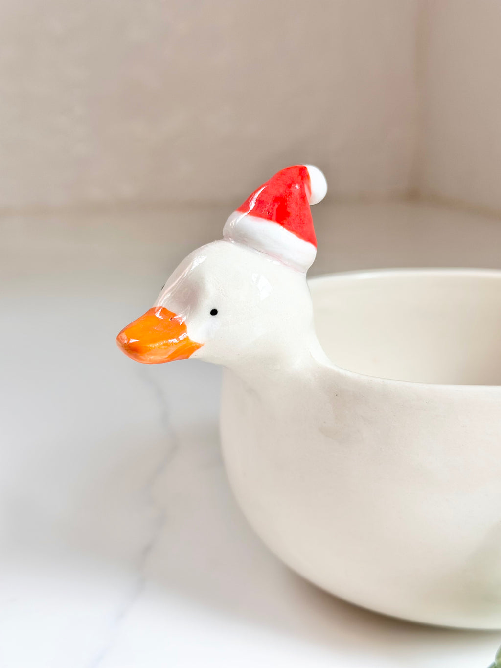 Matcha Bowl - Christmas Goose