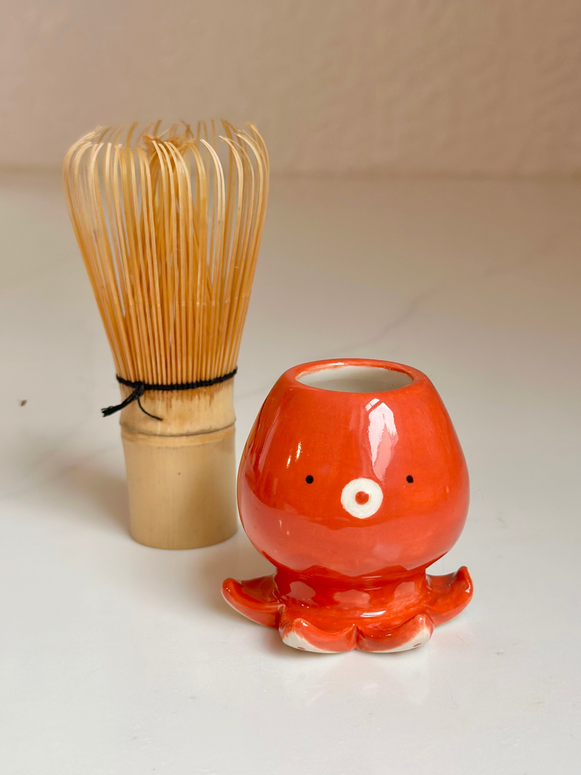 Matcha Whisk Stand - Octopus