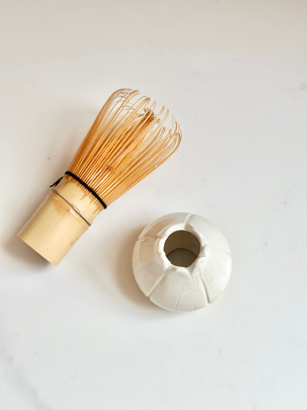 Matcha Whisk Stand - Garlic