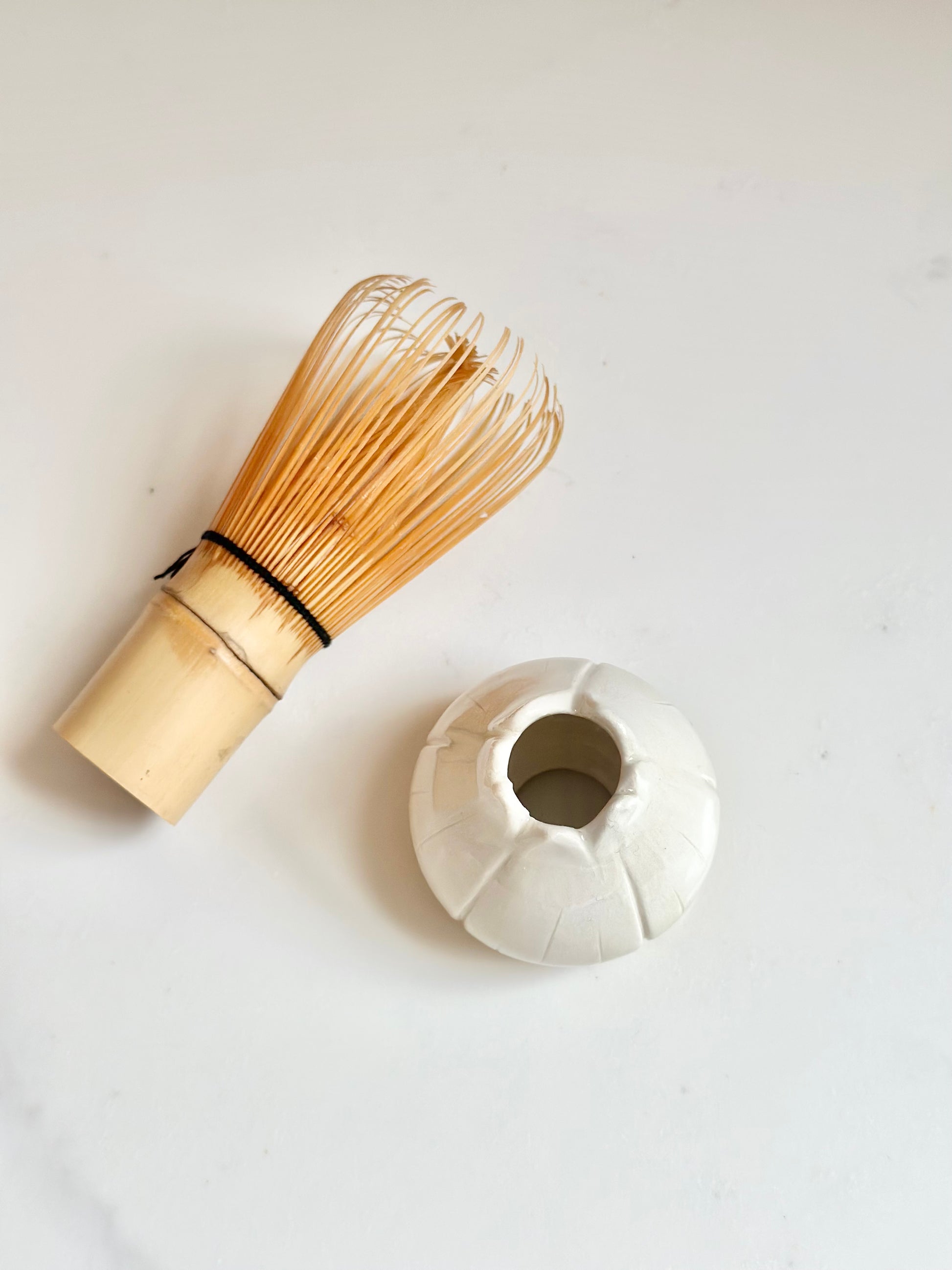 Matcha Whisk Stand - Garlic