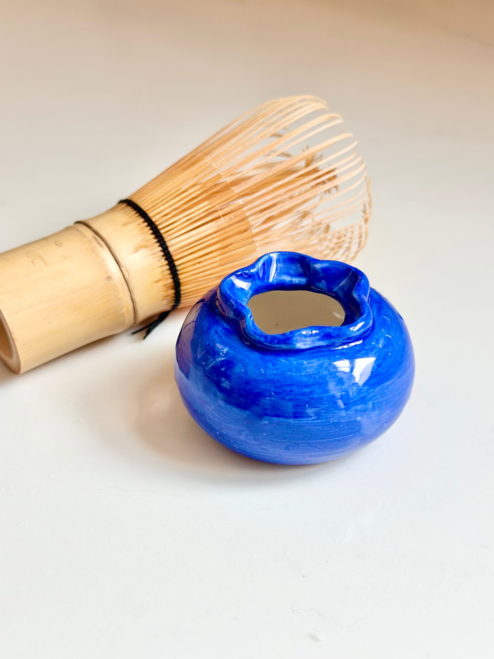 Matcha Whisk Stand - Blueberry