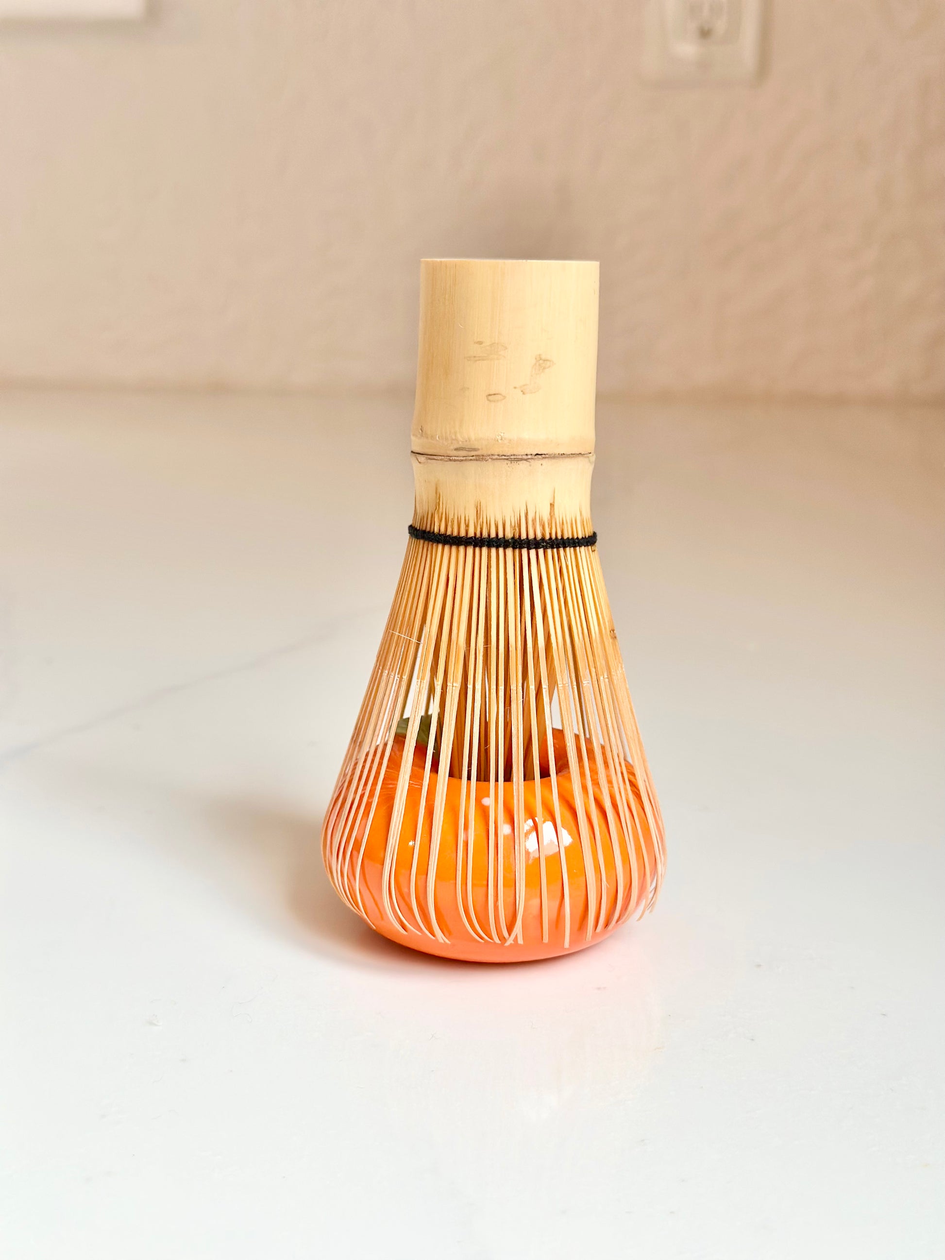 Matcha Whisk Stand - Orange