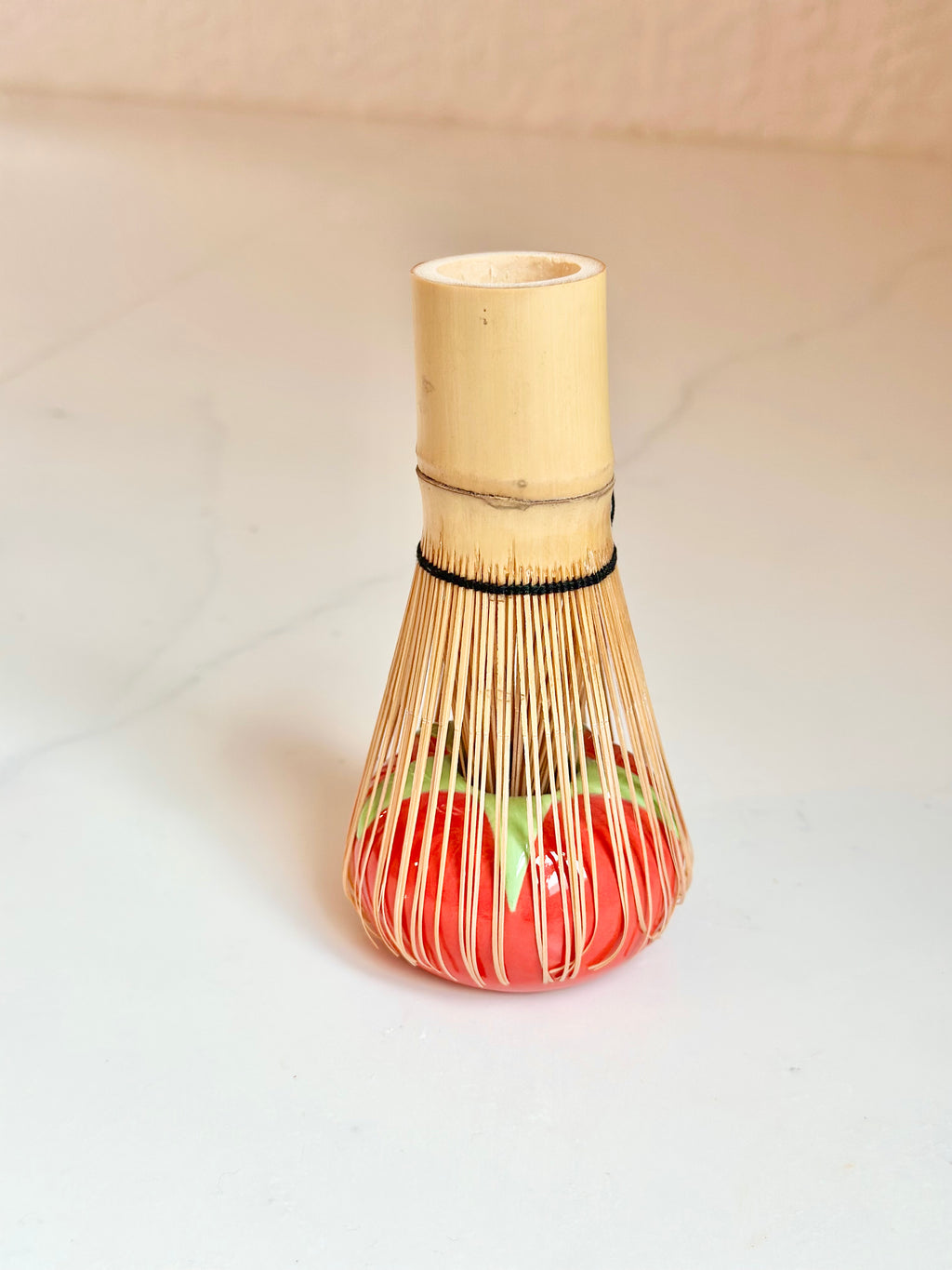 Matcha Whisk Stand - Tomato