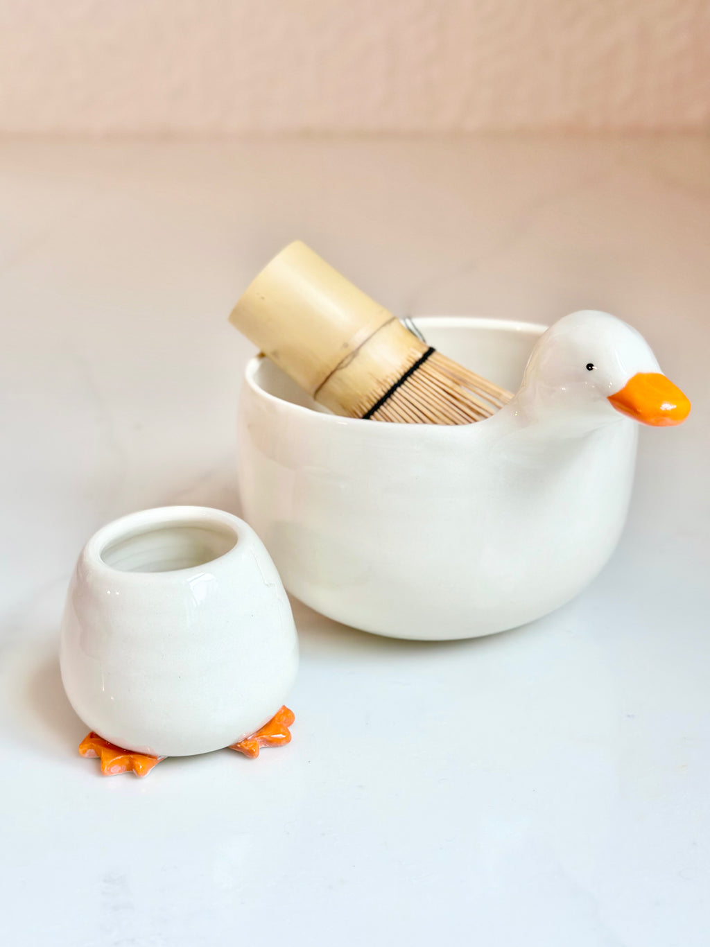 Matcha Whisk Stand - Ducky Egg